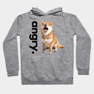 Angry Shiba Inu Light Hoodie